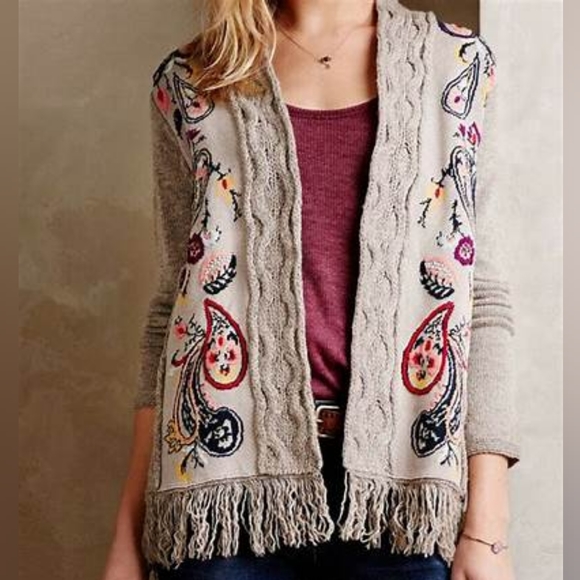 Sleeping on Snow Folklore cardigan - Picture 9 of 9